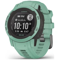 Garmin Instinct 2S Solar Rugged GPS Smartwatch Heart Rate Monitor Neo Tropic