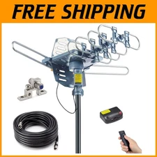 NextGen Ready HDTV Antenna - 150 Mile Range, 360 Rotation