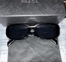 Black PRADA Symbole Sunglasses