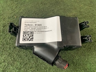 81445 fuse box Opel Astra K Sports Tourer (B16) 15533696
