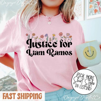 Justice For Liam Ramos Comfort Tee Anti ICE Activist Gift