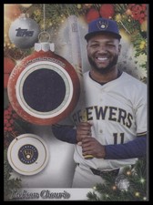 2025 Topps Holiday #PR-JC Jackson Chourio Player Relics