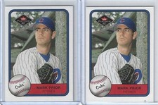 (2) Mark Prior 2001 Fleer Platinum Rc Rookie Lot #529 CHICAGO CUBS