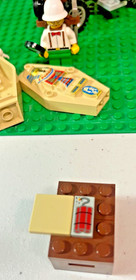 Vintage Lego Adventurers Desert Expedition Set 5948 w/Mummy Storage Container