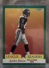 1991 Fleer - League Leaders Andre Rison #412 Should be Card #411 MINT!!