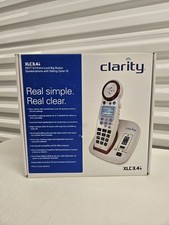 Clarity XLC3.4 XLC7HS 50dB Cordless Phone Hearing Loss Low Speech Vision