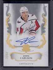 2023-24 The Cup John Carlson Gold Spectrum Foil Auto SSP /12