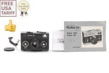 CLA'd  Exc 5 Rollei 35 Singapore Black 35mm Film Cameara Rare From JAPAN