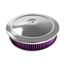 10 Air Cleaner Set 4-barrel 4 Bbl 5-18 Neck Diameter Ford Chevy Washable 10 Air Cleaner Set 4-barrel 4 Bbl 5-18 Neck Diameter Ford Chevy Washable