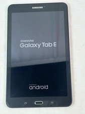 Samsung Galaxy Tab E SM-T377T - Wi-Fi 4G AT T LOCKED / NEEDS RESET