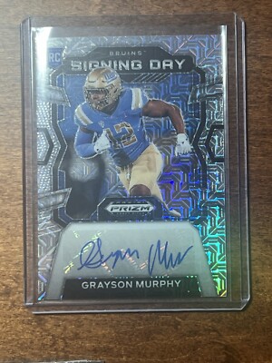 2024 Panini Prizm Draft Picks GRAYSON MURPHY Mojo Auto SSP RC /25 UCLA DOLPHINS