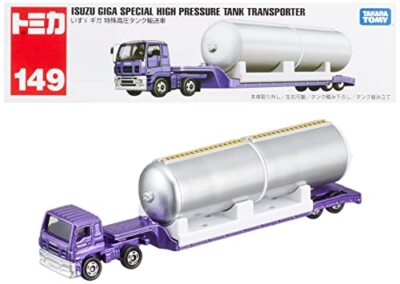 Long Type Tomica No.149 Isuzu Giga High-Pressure Tank Transporter