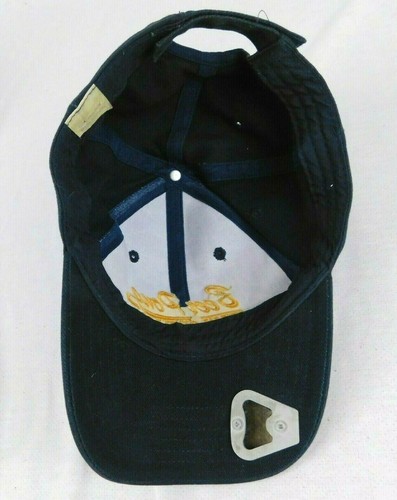 Beer Pong Champion Black Baseball Cap Hat Built in Opener Box Shipped - Picture 9 of 10