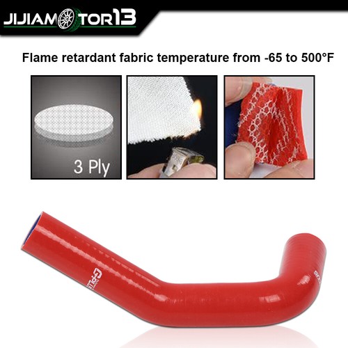 Fit For 94-01 Honda Acura Integra RS LS GS B18B1 Red Silicone Radiator Hose Kit - Picture 8 of 12