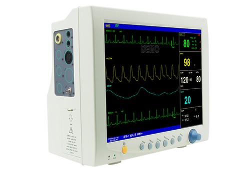 CMS7000 Portable ICU CCU Patient Monitor RESP TEMP PR ECG SPO2 NIBP Printer - Picture 3 of 13