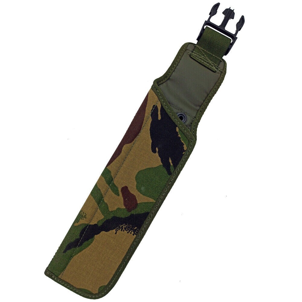 BRITISH ARMY DPM PLCE Bayo Net Frog Sheath Nylon Webbing Knife Camo Unissued NOS EUR 14,18 - Foto 4