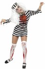 Zombie Convict Dress Adult Halloween Costume