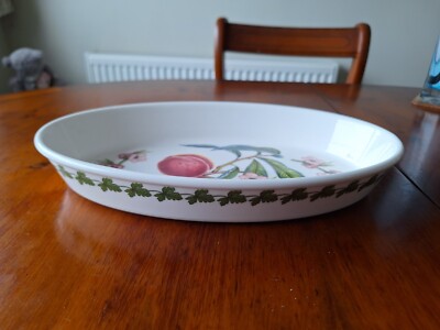 PORTMEIRION POMONA GRIMSWOOD ROYAL GEORGE PEACH OVAL BRATEN DSH
