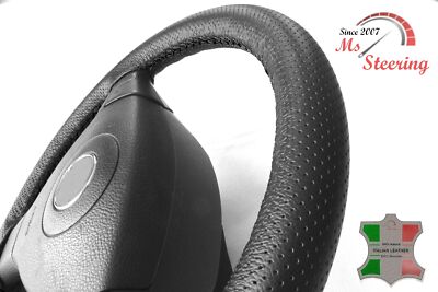 PASST MACK PINNACLE 13-15 SCHWARZ PERF LEDER LENKRADABDECKUNG SCHWARZ STICH