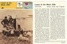 1979 Panarizon, Story Of America, #22.02 George Custer in Black Hills