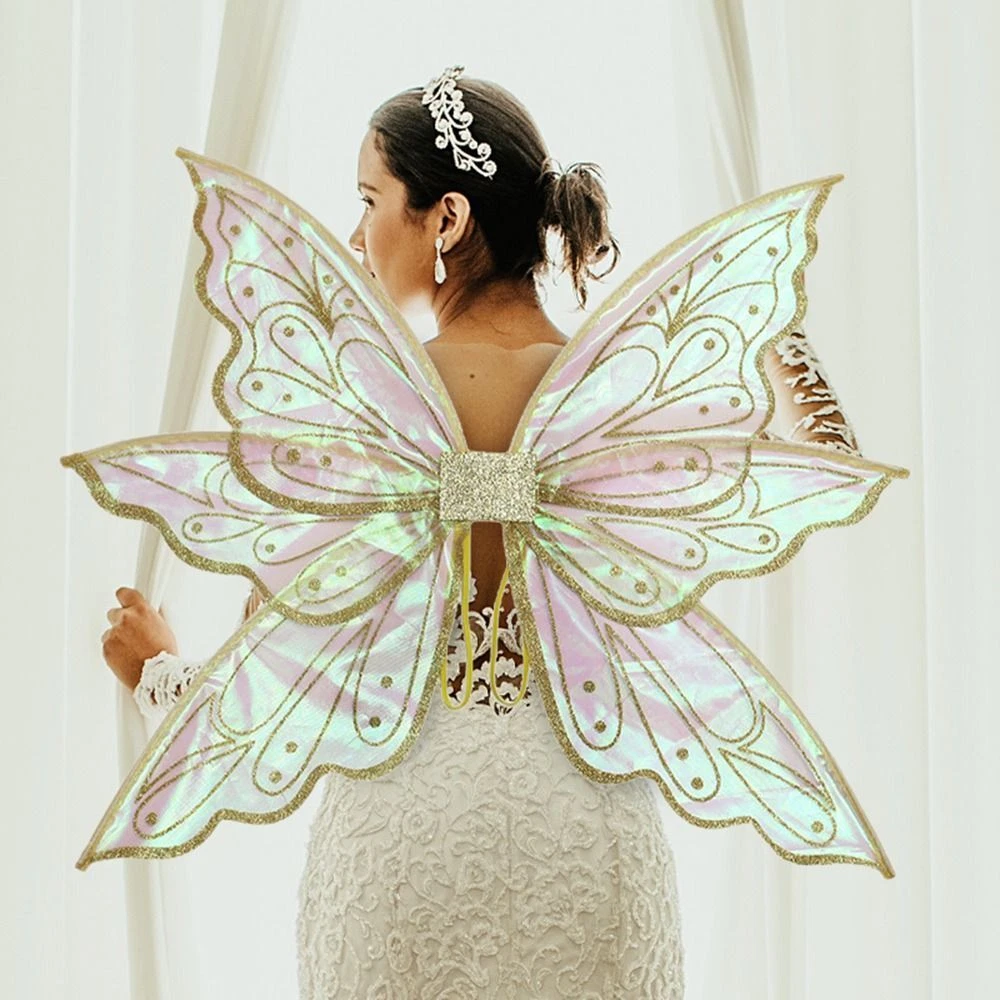 Butterfly Wings Shawl Fairy Adult Nymph Pixie Costume Accessory Elf  CosplayWing* | eBay