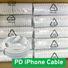 20W USB Type-C Fast Charger PD Cord Cable For iPhone 14 13 12 Pro Max iPad LOT