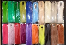 SEA FIBERS - Fly Tying Materials - 20 Colors - Baitfish - Streamers - Jigs - NEW