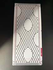 Knitmaster (?) Knitting Machine Punch Card Oval Circle Repeat No 17