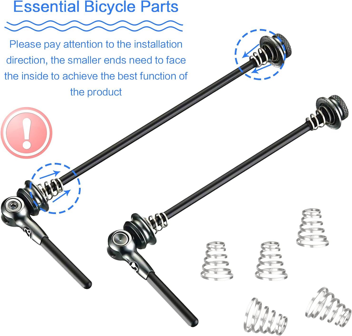 shisheng 20Pcs Bike Wheel Springs Bike Quick Release Skewer Spring