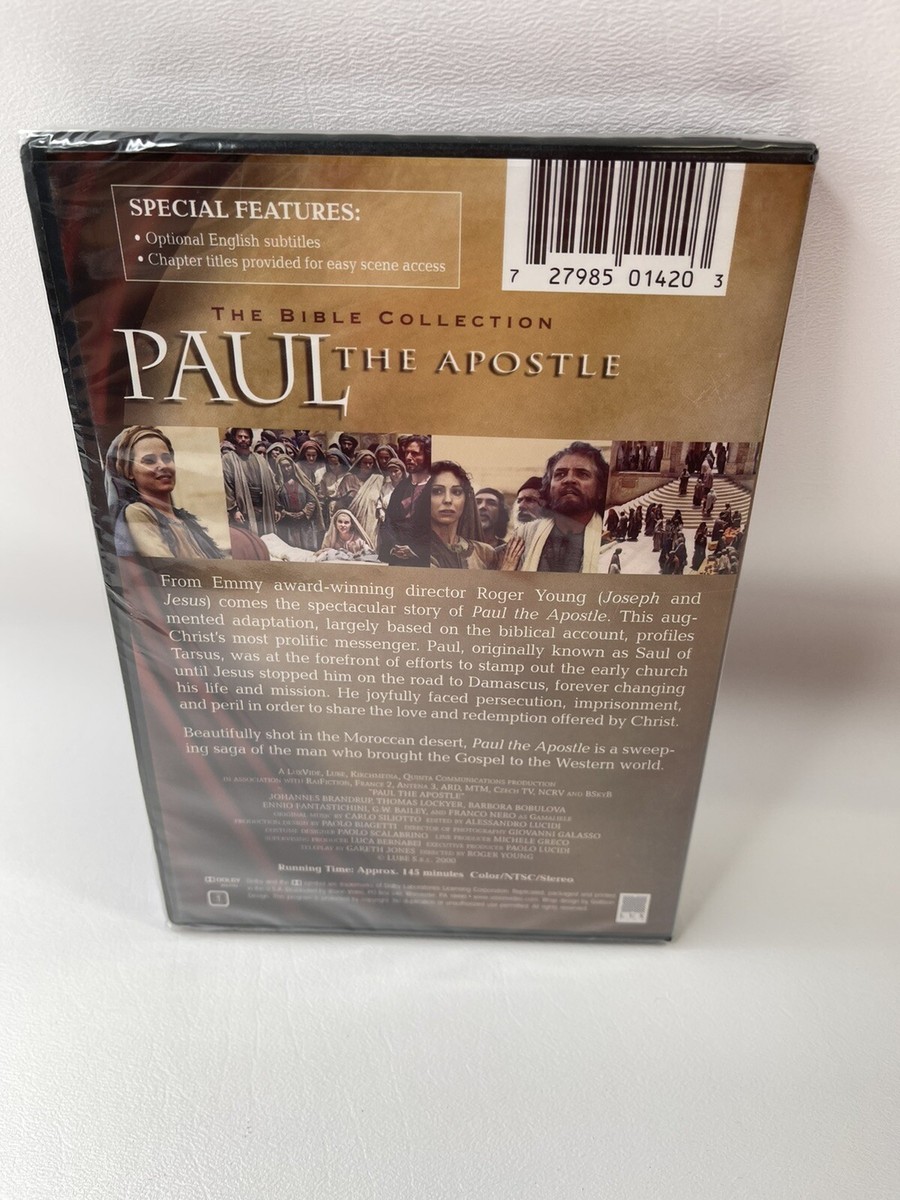 NEW SEALED The Bible Collection: Paul the Apostle DVD ROGER YOUNG