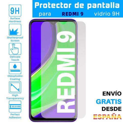 Lote Protector de Pantalla para Xiaomi Redmi 9 Cristal Templado  9H Premium - Imagen 1 de 8