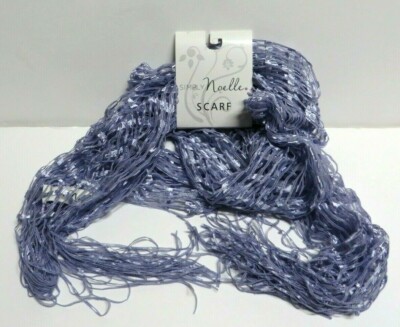 New Simply Noelle Women's Infinity Scarf Shimmer Purple with