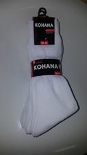 Mens dress socks 10-13, by dozen in white.