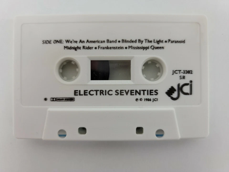 ELECTRIC SEVENTIES BABY BOOMER CLASSICS CASSETTE TAPE 1986 JCT-3302 EXCELLENT - Image 4 of 4