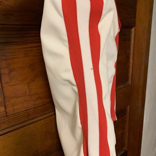 Vtg 50s Empire Basketball Jersey M Medics Doctor EMT Physician Red White USA - Picture 4 of 17