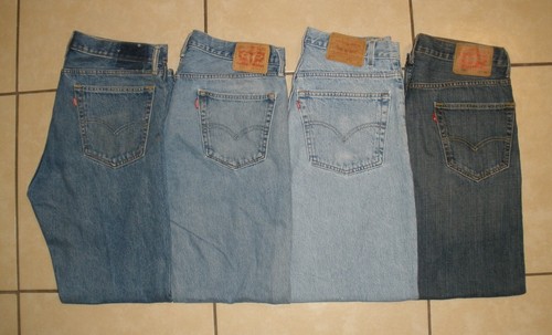 Lot of 4 Pants LEVI STRAUSS 559 560 550 