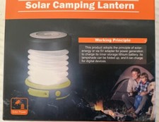Solar Camping Lantern Collapsible