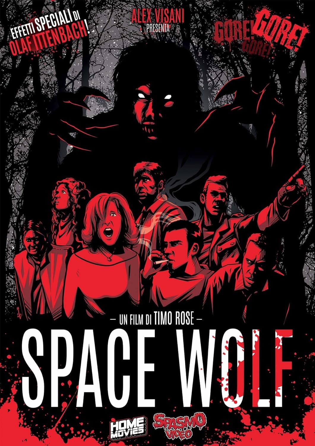Space Wolf (Lingua Originale) (DVD) Gebel Moreaux Rose