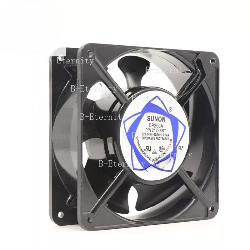 SUNON Fan DP200A P/N 2123XST Axial Fan 220/240V 50/60Hz 0.14A Cooling Fan - Image 2 of 2