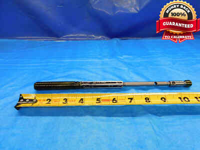 1/2 13 UNC 2B EXTRA LONG THREAD PLUG GAGE .5 .50 GO NO GO P.D.'S = .4500 & .4565