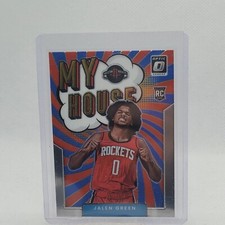 2021-22 Panini Donruss Optic Basketball Jalen Green My House RC
