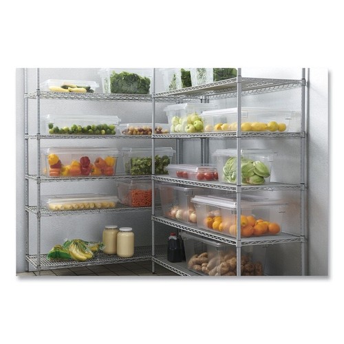 Contenitore Trasparente Conservazione Alimenti 3,5gal Policarbonato Certificato NSF Congelatore Sicuro Nuovo - Foto 4 di 4