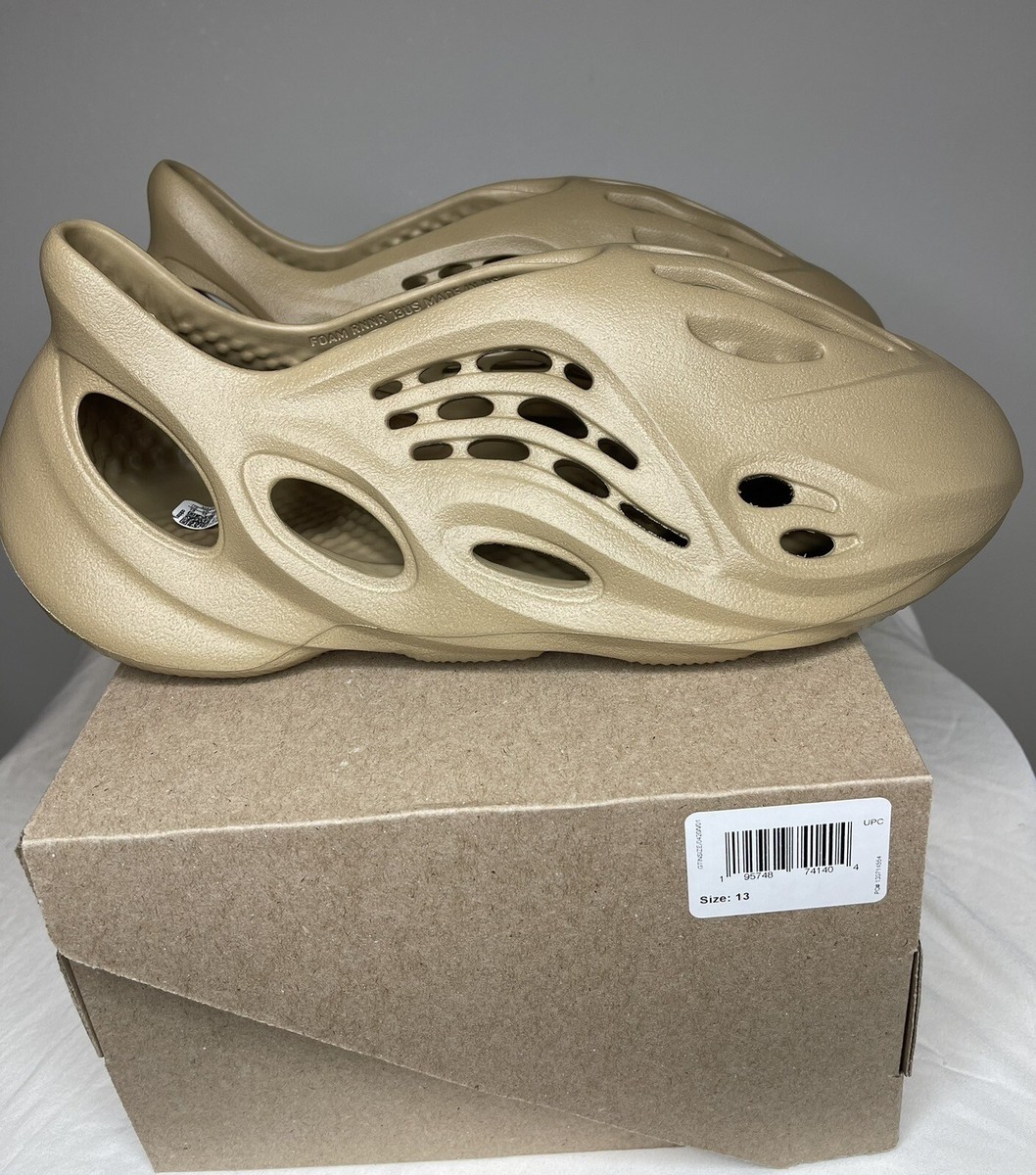 Adidas Yeezy Foam RNNR Runner Clay Taupe Mens Size 13 GV6842 READY