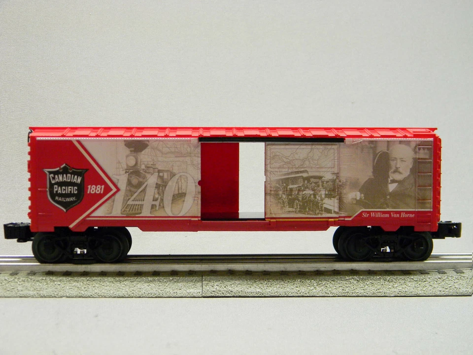 LIONEL CANADIAN PACIFIC 140TH ANNIVERSARY MUSA BOXCAR O GAUGE train 2138030 NEW - Image 4 of 4