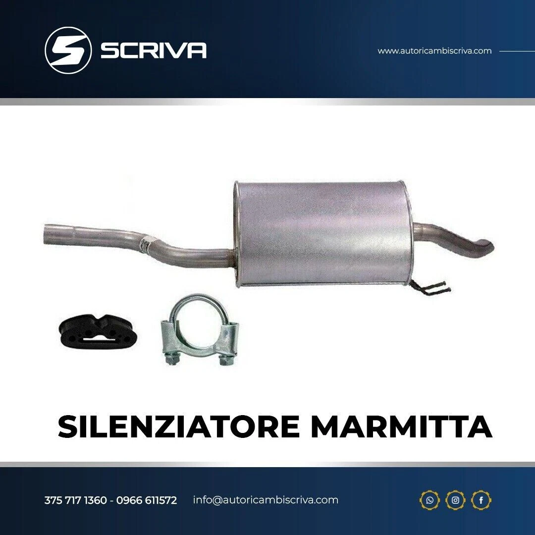 Sigam 12474 Marmitta Silenziatore Centrale Per Fiat Punto(188_) 1.2 16 – Ricambi Auto 24 - Foto 3