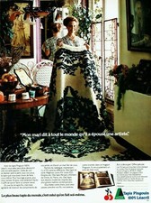  publicité Advertising 0522 1973  Tapis  Pingouin Léacril  