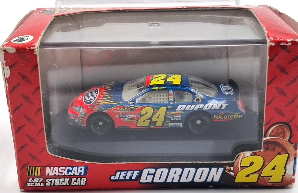 2007 Jeff Gordon #24 Lot of 2 Dupont Flames& Foose Hot Hues Impala SS 1/87 Scale - Image 2 of 4