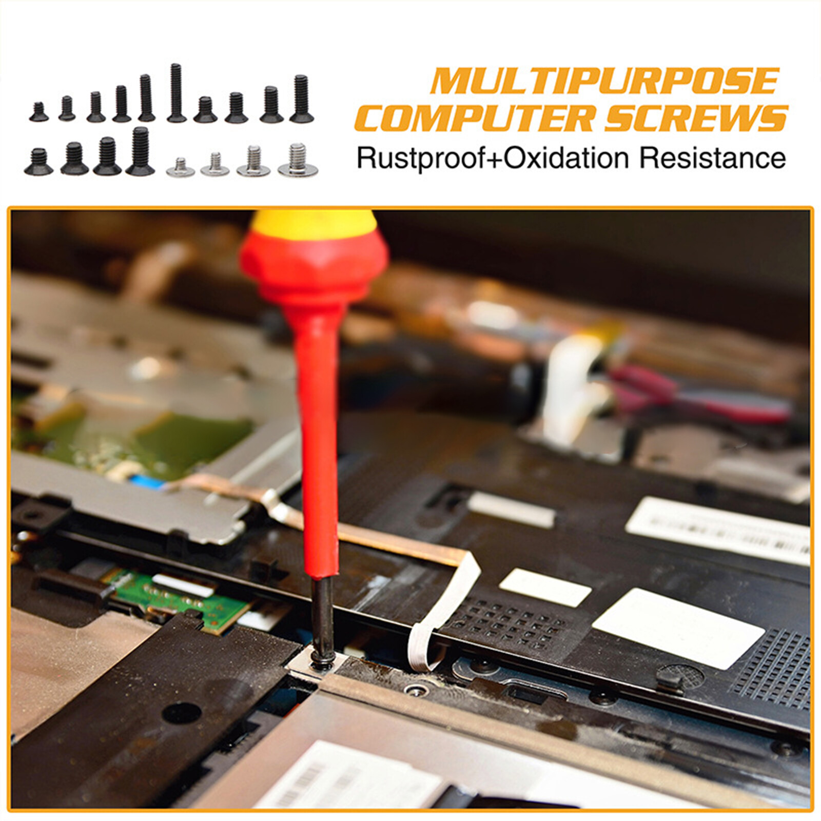 360X Universal Laptop Computer Screw Repair Kit M2-M3 For IBM HP Dell Lenovo quZ