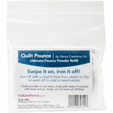 Quilting Stencil Marker Chalk Reusable for Quilt Stencils Refill Only WHITE