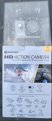 Bresser HD Action Camera Waterproof With Accessories (N0625750)